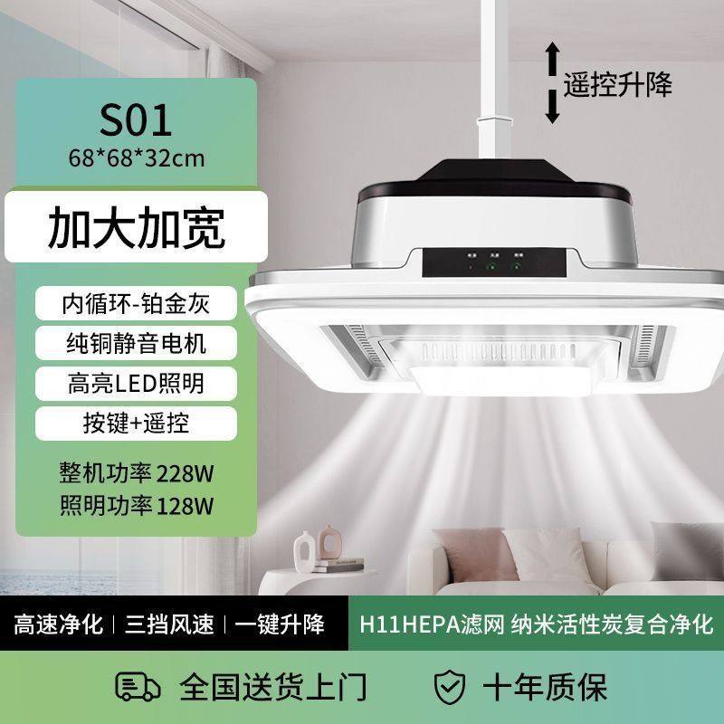 [확대 및 확대] 내부 순환 백금 회색 - 설치는 포함되지 않음