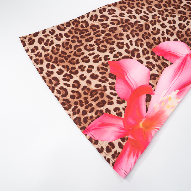 Autumn Leopard Print Hollow Out Cutout out Socialite Sexy Maxi Dress Women Clothing