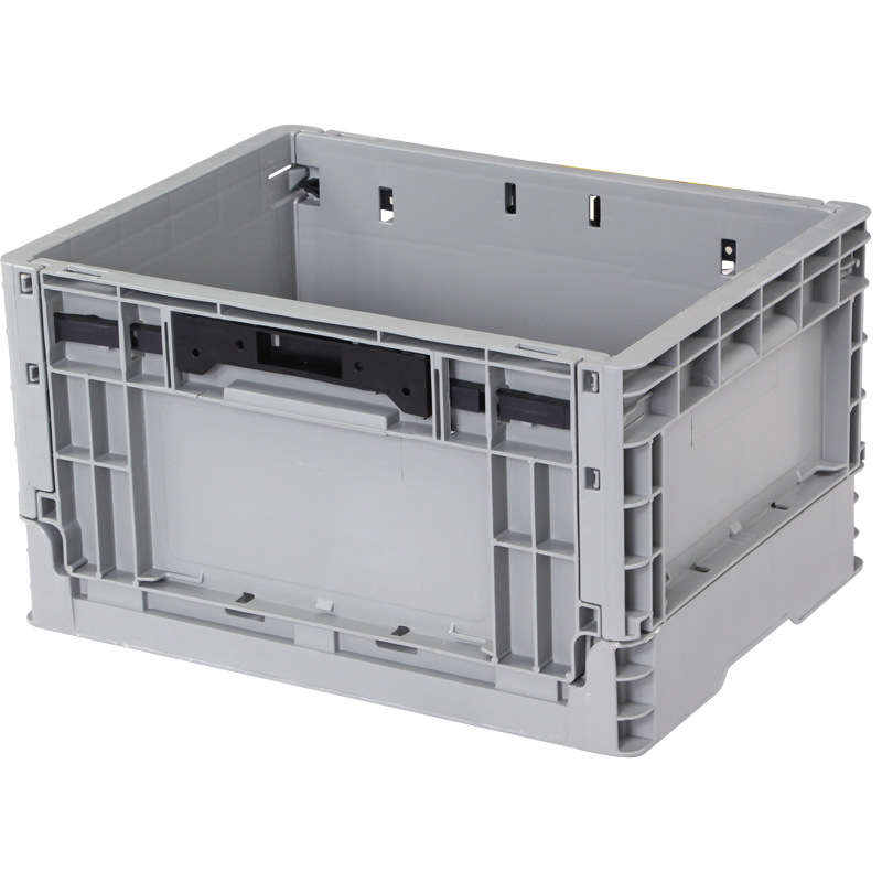 物流箱EUO塑料折叠箱加厚工业物流周转箱可做防静电中转箱批发