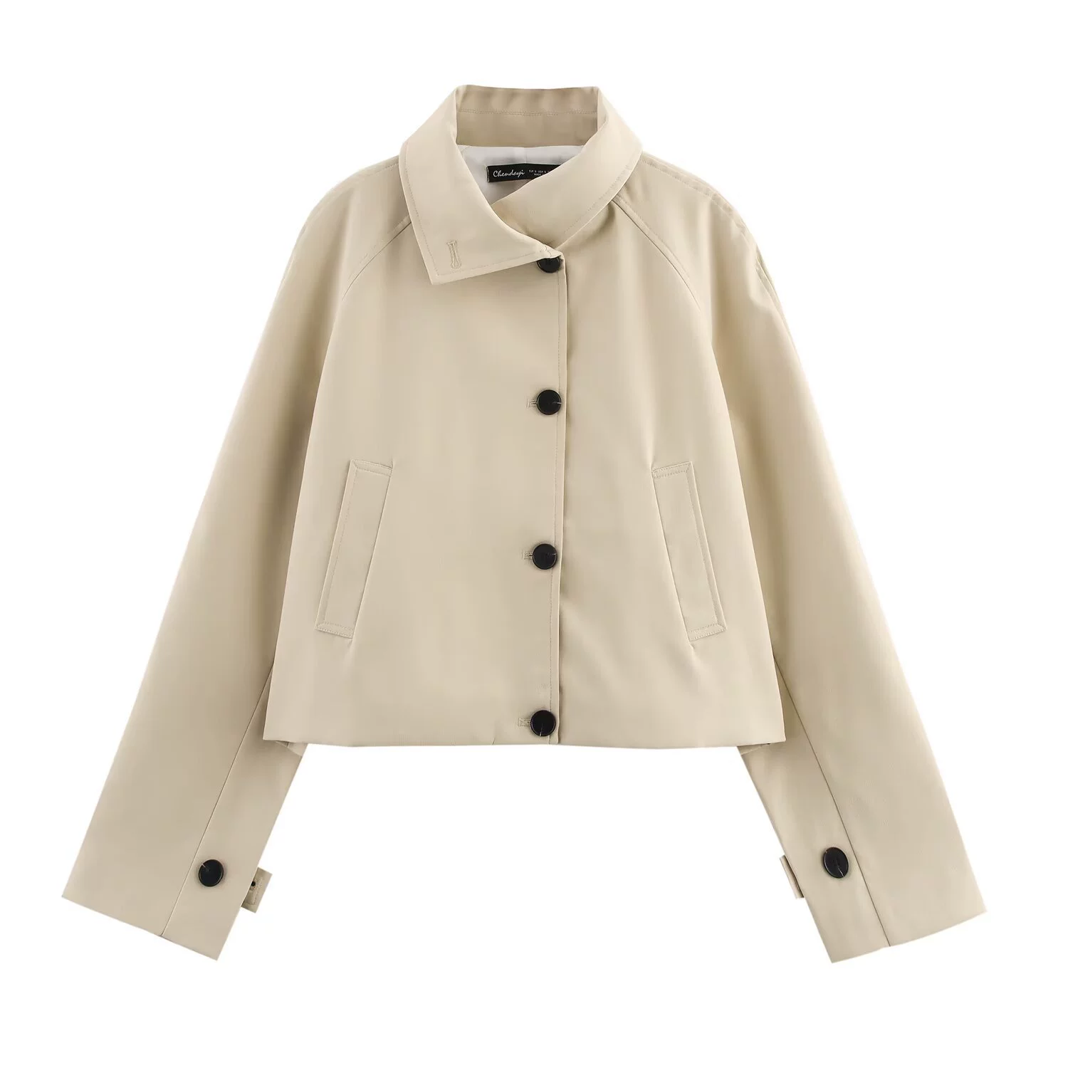 Осенняй Trench coat for leisure, wholesale, European style
