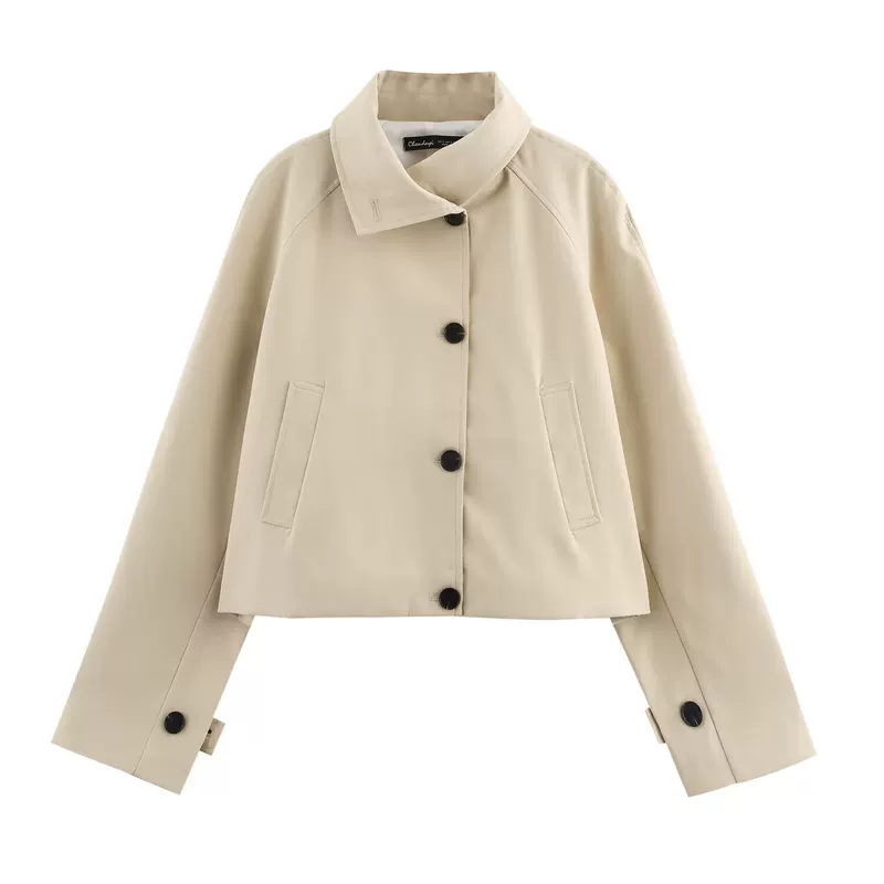 Осенняй Trench coat for leisure, wholesale, European style