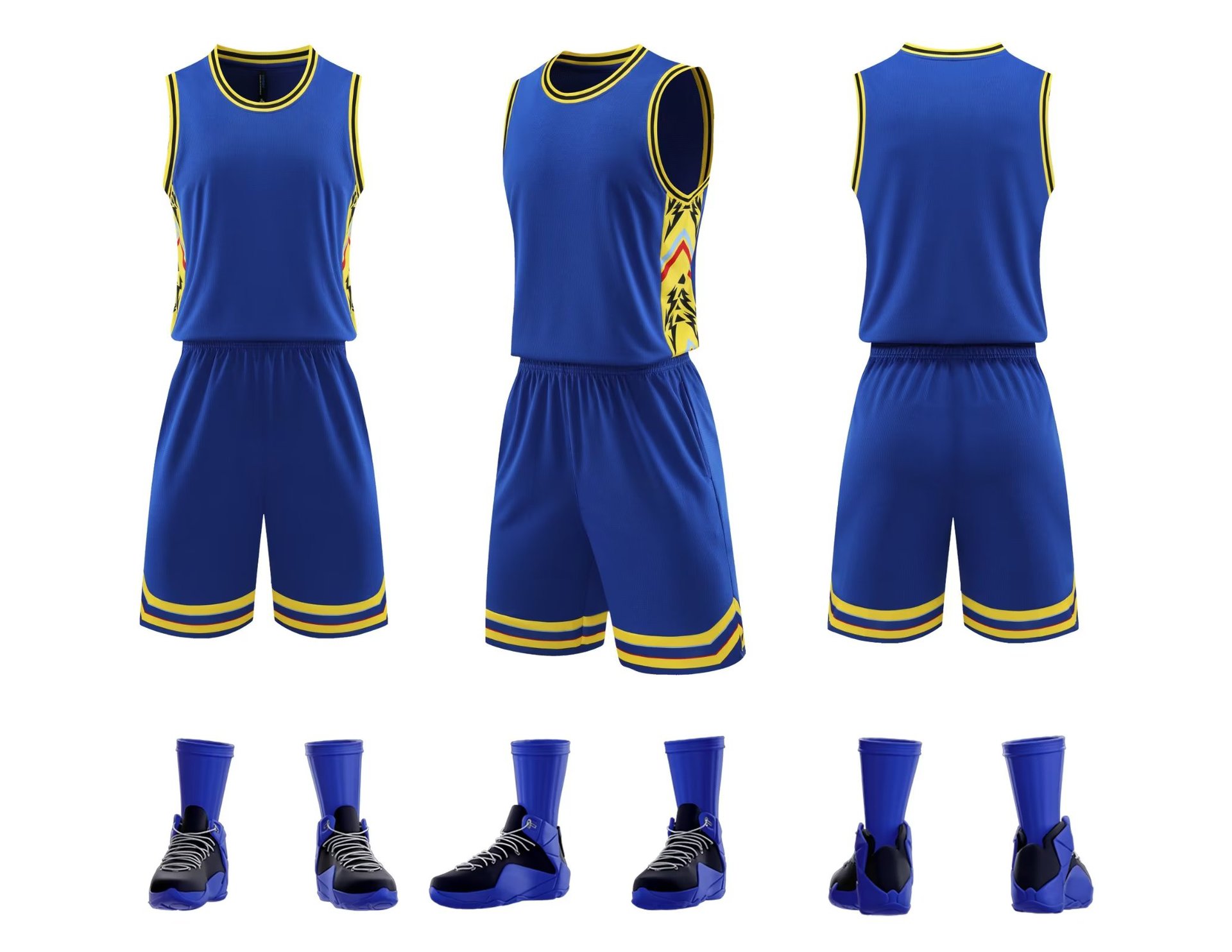 Quick Dried Kobe Basketball Kit Game Team Kits Children's Training Tank Top Sportswear Jersey Personality_voghion.com