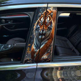 汽车中贴纸小丑装饰个性车窗B彩绘车身保护膜改装划痕遮挡车贴