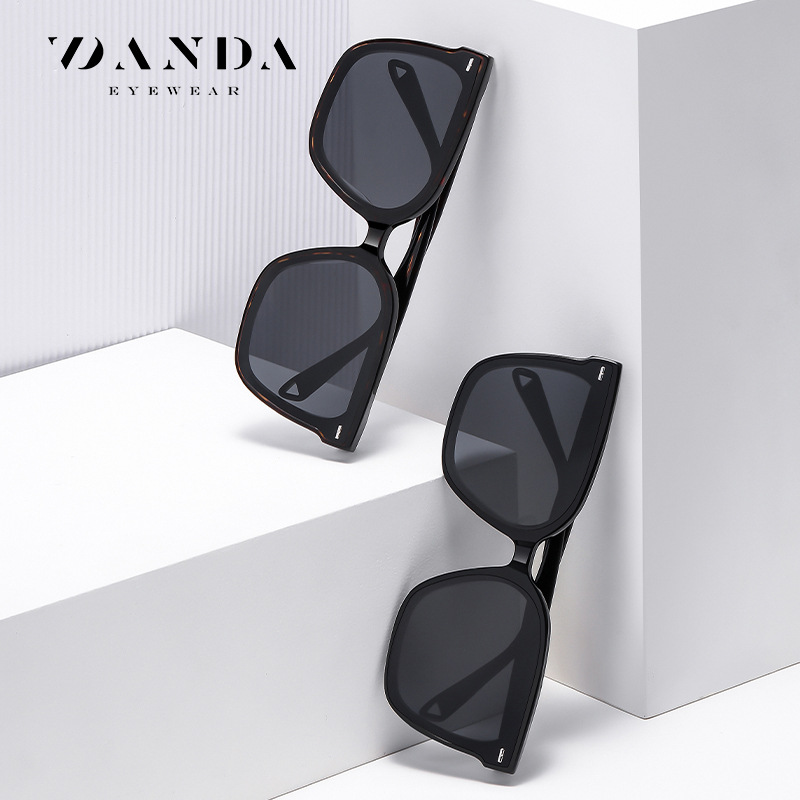 Nuevas gafas de sol de hoja hechas a mano Gafas de sol polarizadas GM PS6601 Gafas de sol de hoja de protección UV de moda