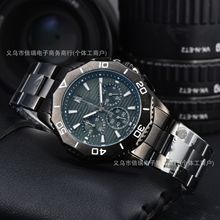 2025爆款商务男士钢带TA家6针多功能日历石英手表厂家批发一件代