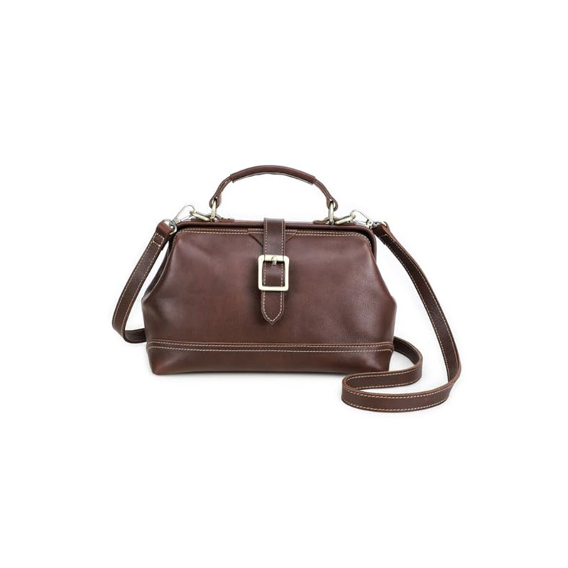 Amazon New Arrival Doctor Bag - Minimalist European & American Style Clasp Bag For Women, Fashionable Versatile Handbag & Shoulder Bag For Commuting - Thumbnail 6