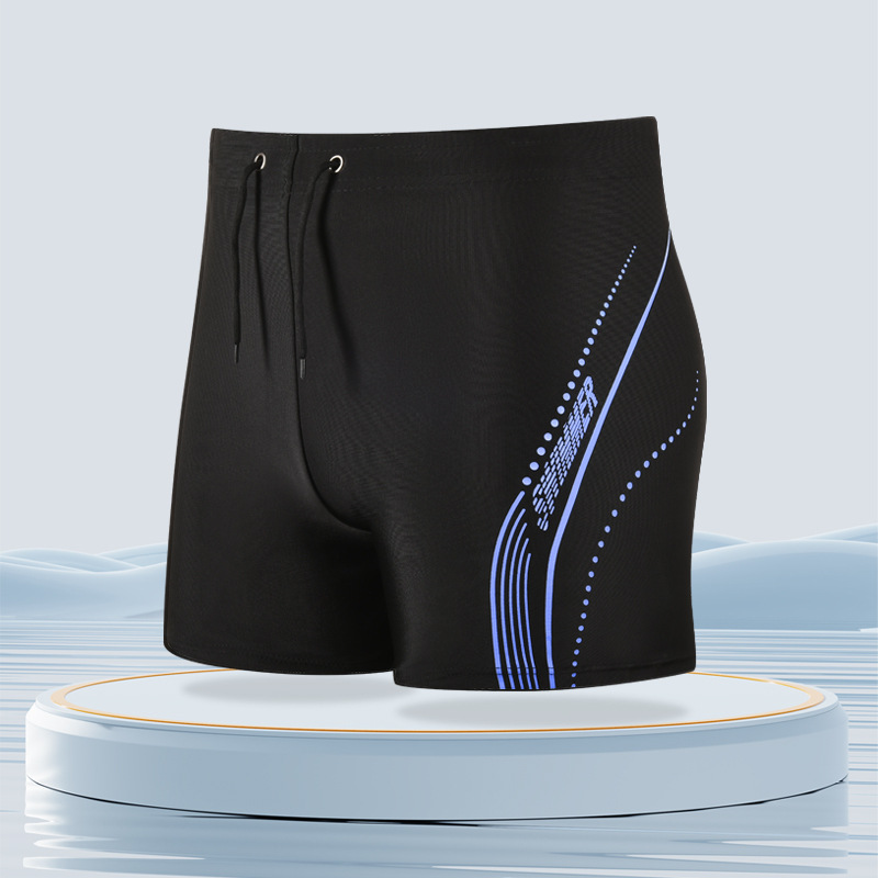 Pantalones de baño de hombre secado rápido Pantalones de spa de ángulo plano grande trajes de baño sueltos de moda de hombre equipo de pantalones de baño secado rápido
