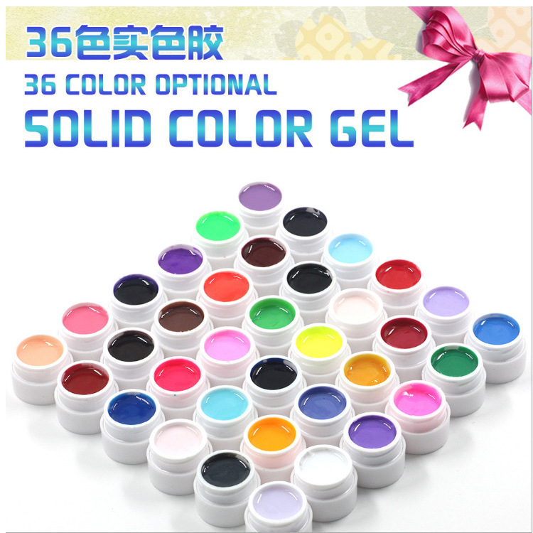 Nail Art Phototherapy Glue 36 Colors Col...