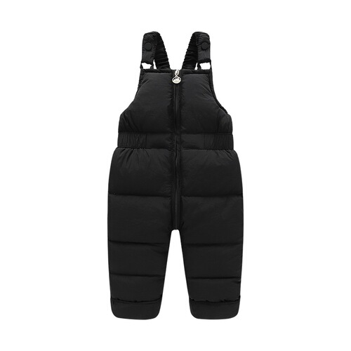 2024 Korean style children's down cotton overalls overalls autumn and winter outer wear one-piece baby clothes foreign trade children's clothing wholesale