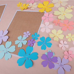 58C1手工紙花裝飾婚禮布置花牆舞台櫥窗背景泡沫立體diy材料牆貼