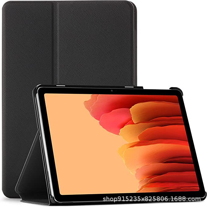 Suitable for Samsung Tab A7 8.7 inch protective case GalaxyTab A8 10.4 flat two-fold leather case