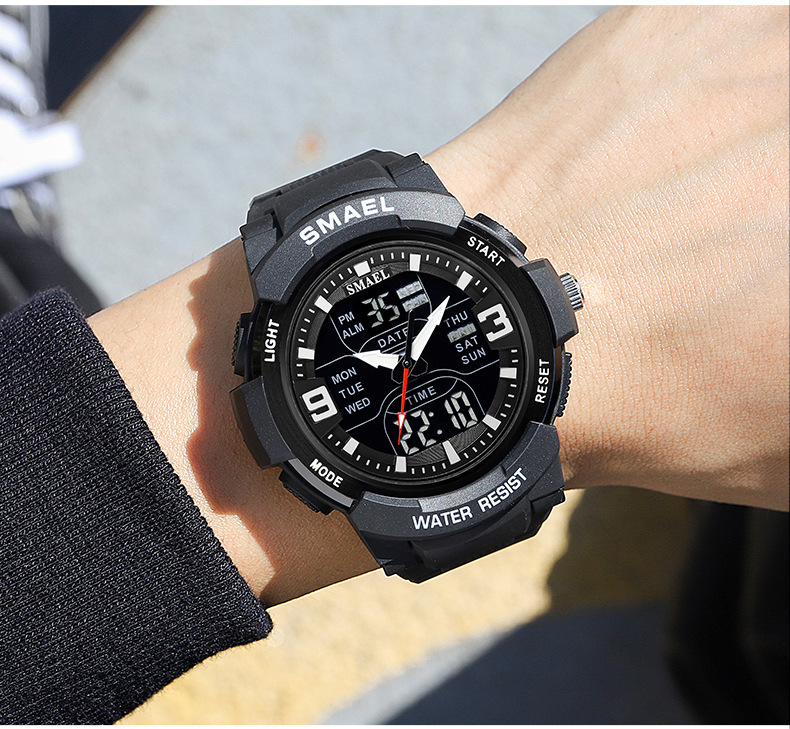 New Hot Selling Watch SMAEL Casual Fashion Watch Alloy Multifunctional Waterproof Outdoor Men's Detachable Electronic Watch_voghion.com