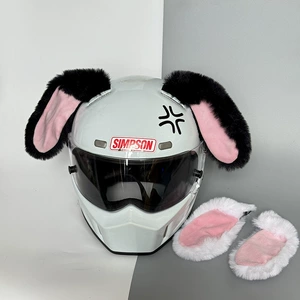 Motorcycle Helmet Decoration Cat Ear Accessories Ski Helmet Decor