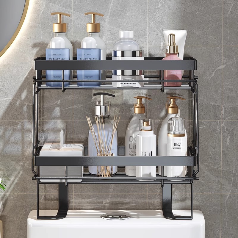 Cross-border Exclusive Detachable Toilet Rack Toilet Toilet Storage Rack Toilet Storage Rack Storage Basket