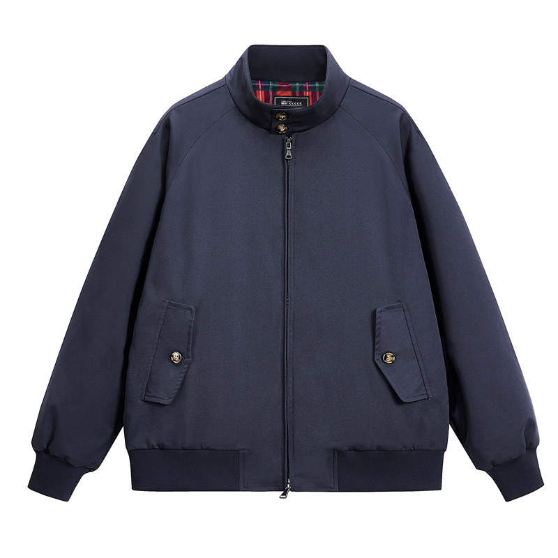 American-style Harrington G9 jacket, retro casual jacket, spring and autumn fashion business men's stand-up collar coat