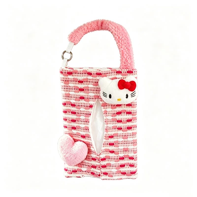 Creative Cute Hellokitty Tissue Box: Car tissue box/set