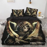 Set, bedspread, duvet cover, wish, Amazon, 3D, 3 piece set