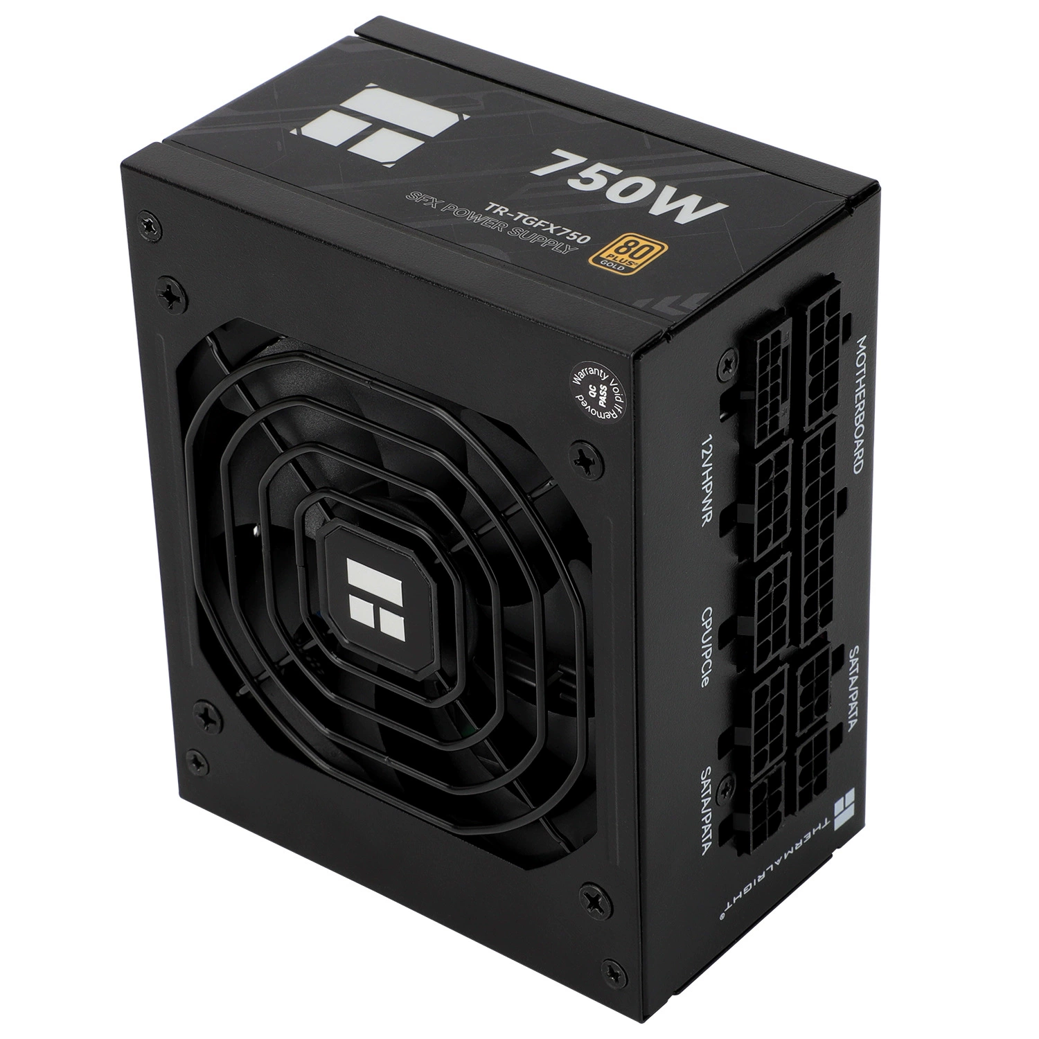Блок питания ATX3.0 TGFX750, 750 Вт, 80 Plus Gold, полностью модульный, тиснёные кабели