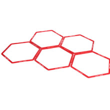 厂家定制足球训练器六边形敏捷圈多功能体能环篮球足球装备可拆卸