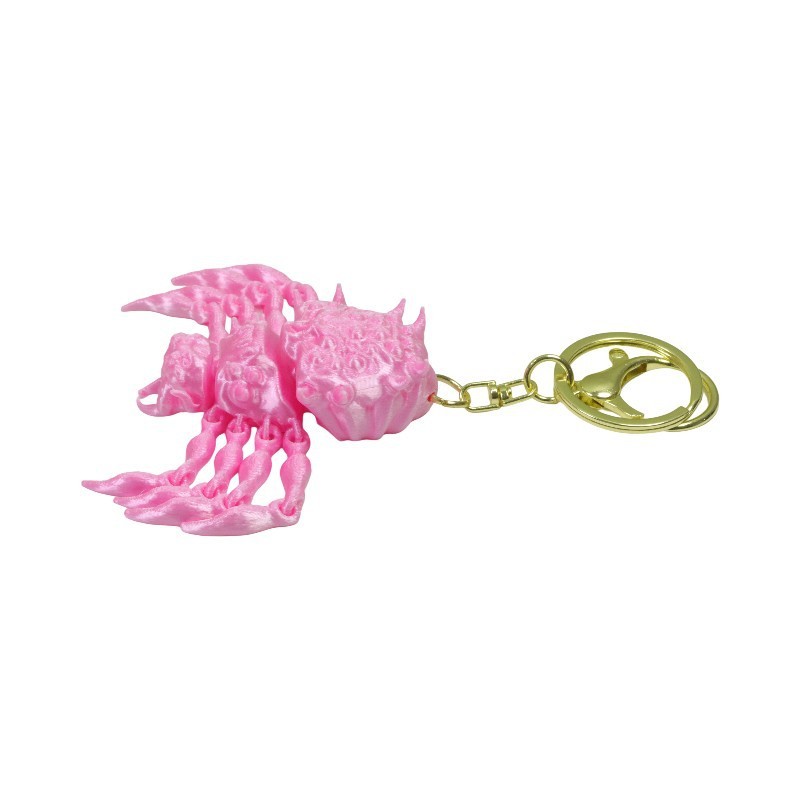3D プリントクロスボーダーホット販売スパイダーキーホルダートレンディなジュエリー工芸品トレンディなバックパックペンダント装飾クロスボーダー|undefined