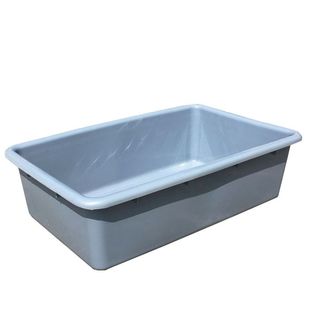 Hotel Tableware Security Inspection Box, Bowl Basket, Plastic Vegetable Basket, Plate Basin Storage Box, Rectangular Basin, Large Capacity, Multi-Function