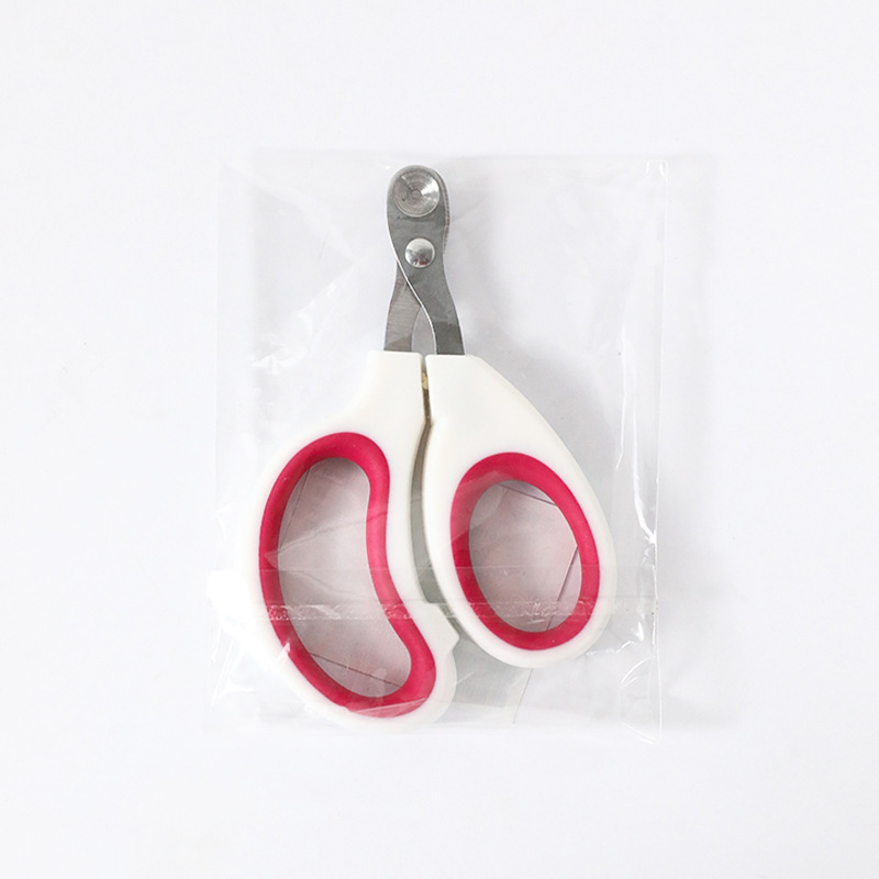 A juego de colores pequeño ciego tijeras gato cortauñas belleza cortaúñas perro nail grinder blister Pack