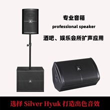 音响厂家批发酒吧ktv舞台专业音箱10寸12寸k派对dj打碟嗨房音箱