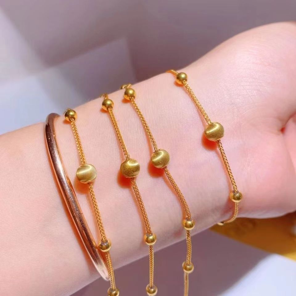 New Cat's Eye Transfer Bead Bracelet Zhoujia Same Good Luck Bracelet Women's Bracelet Live Supply_voghion.com