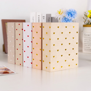 European color big 6 inch 100 cloth photo album 4D6 inch plastic 50 inner page pocket cross-border wholesale generation