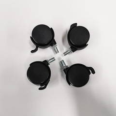 Gourd-hole storage rack, plastic wheels, universal column shelf with iron wheels and swivel casters, adjustable with brakes.