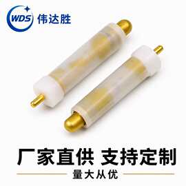厂家智能电子锁探针 pogopin连接器耳机顶针黄铜镀金测试充电针
