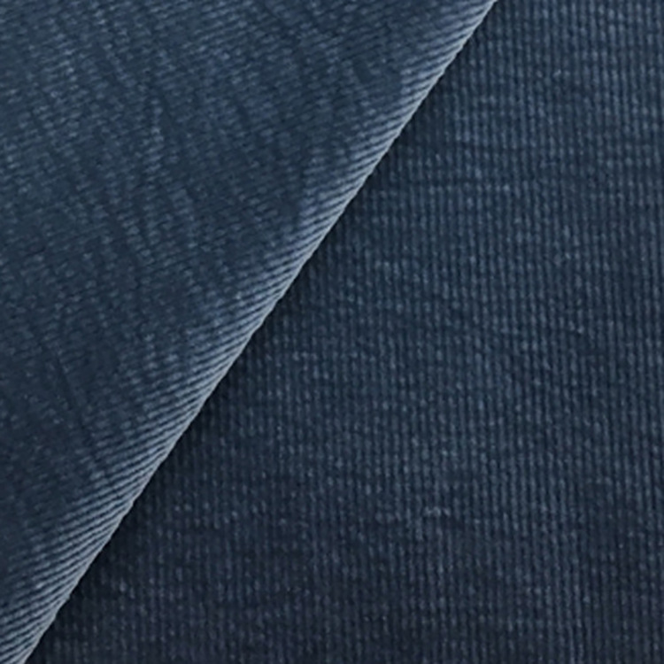 Wale11 nuevo color sólido textil elástico algodón spandex tela de lana