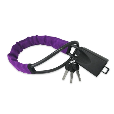 Car lock, Car steering wheel lock seat - xc-f032-purple-b