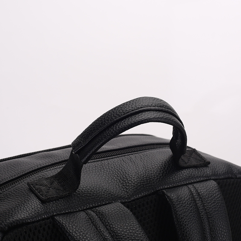 Charme Black Business Laptop Backpack For Men Large Capacity_voghion.com