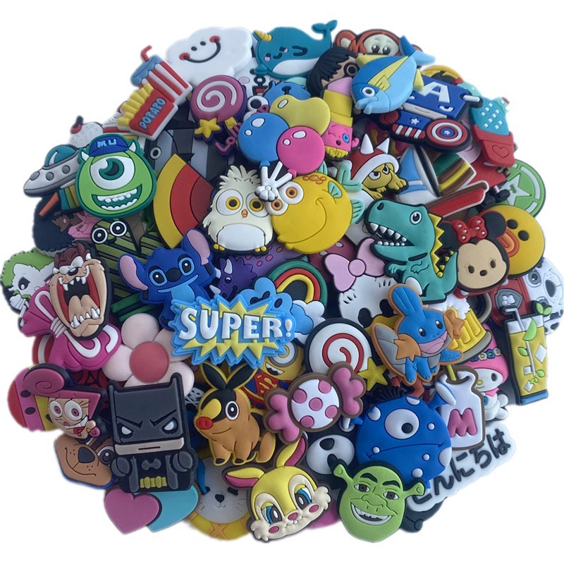 Аксессуары для пещерной обуви Аксессуары для обуви застежки для обуви ПВХ мягкая резиновая обувь для обуви декоративная пряжка для обуви diy аксессуары для оптовой продажи