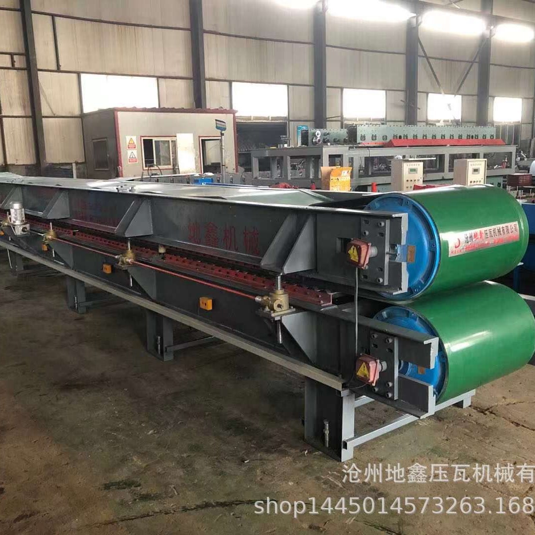 全自动新型层压烘干机设备压瓦机 沧州地鑫压瓦机  淋胶机设备
