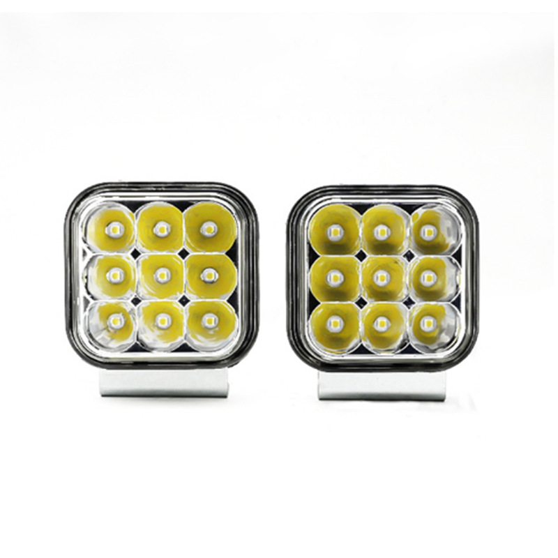 Motocicleta, vehículo eléctrico, automóvil, faro LED, 9 perlas, luces de trabajo externas, faro delantero renovado, luz brillante