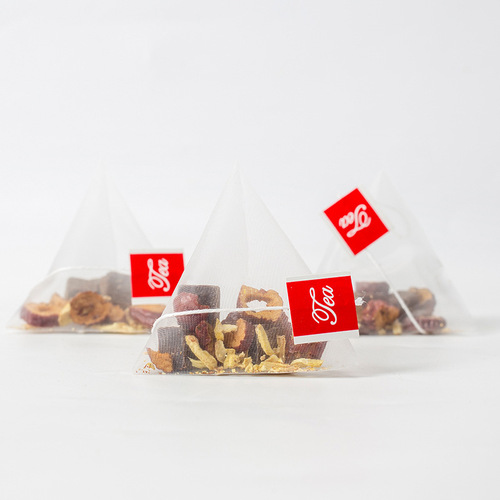 50 loose triangle bag combination scented tea bags, white peach oolong tea, coconut oolong tea, red bean barley tea