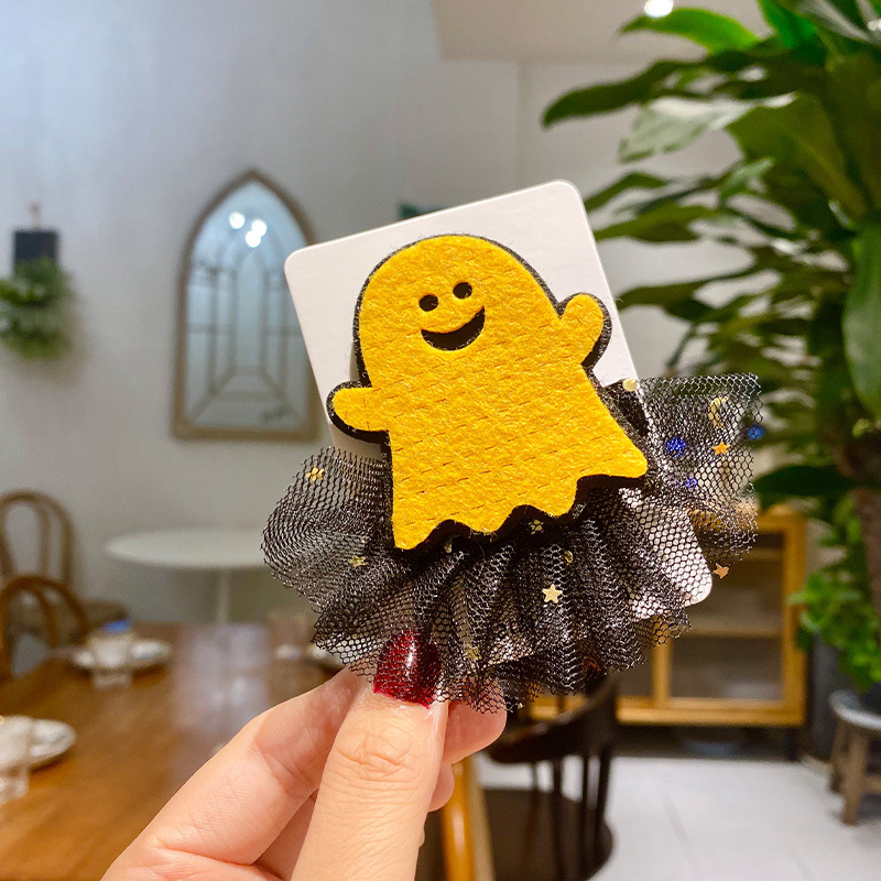 新しいハロウィーンのヘアピンのネットの糸の小さい怪物のヘアピンの鬼節のカボチャの頭飾りの祝日の用品は祝日の贈り物を責めます。|undefined