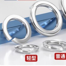 廠家直銷 國標GB93 304不銹鋼彈墊彈簧墊圈華司瓦絲支持非標制定