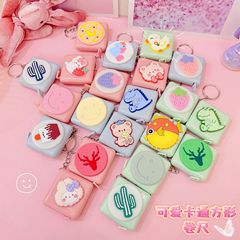 Cartoon Portable Mini Tape Measure Cute Soft Tape Measure for Measuring Three Dimensions Bust Hip Waist Clothing Soft Tape