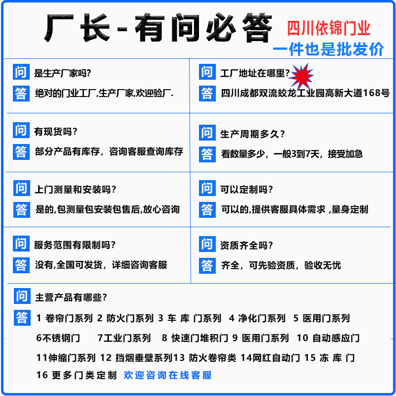 厂长有问必达 88