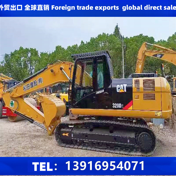厂家直供二手200卡特CAT320D挖掘机 纯土方卡特二手20吨挖掘机