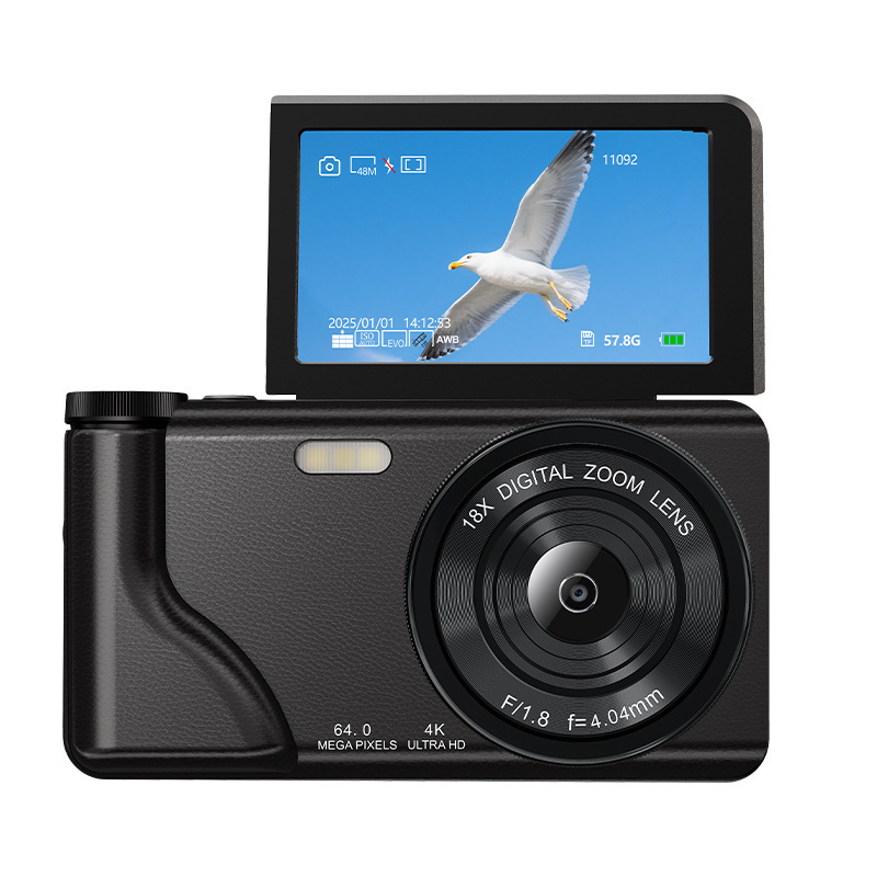 High-Ccd Camera for Student Parties and Travel Photos, Portable Small Entry-Level Girls' Digital Camera with External Card Dv Camera