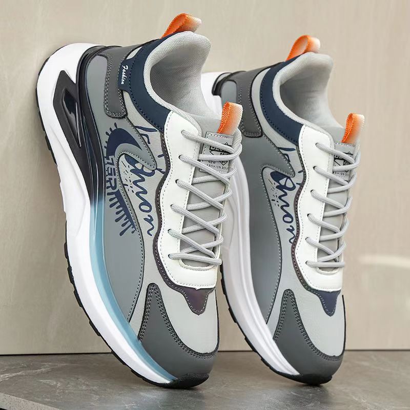 Nuevos zapatos de hombre zapatos deportivos de cuero hombre impermeable zapatos deportivos casuales suaves ligeros tendencia transfronteriza