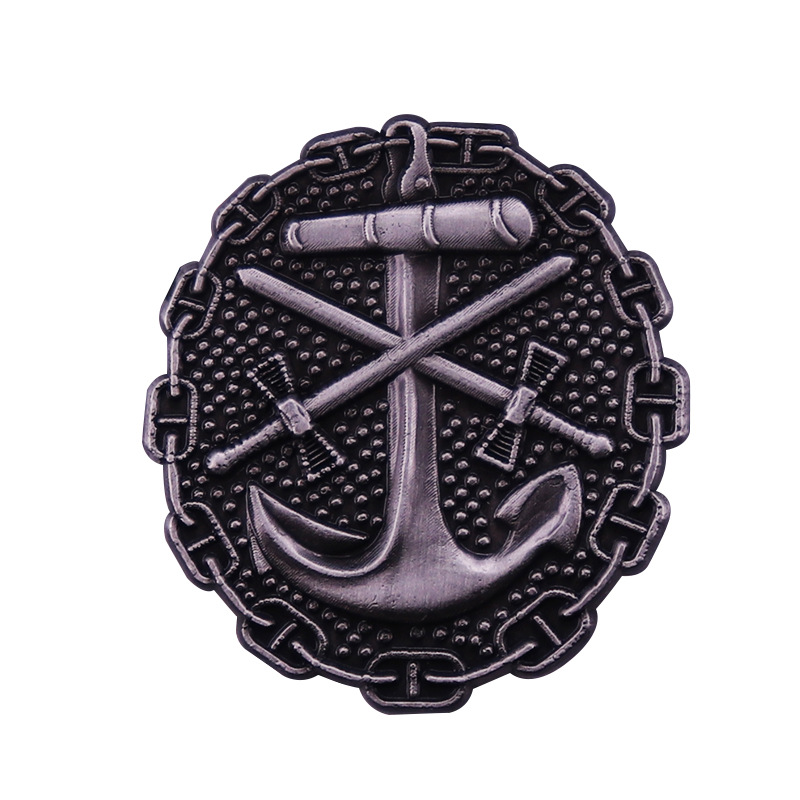 二战德国海军胸针复古徽章