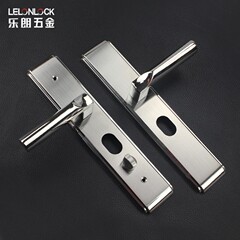 黑色防盜門鎖超C級鎖芯對開門入戶門套鎖 批發家用防盜面板大門鎖