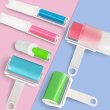 可水洗粘毛器便携式可折叠衣服滚轮宠物除毛器 沾毛器衣物除尘滚