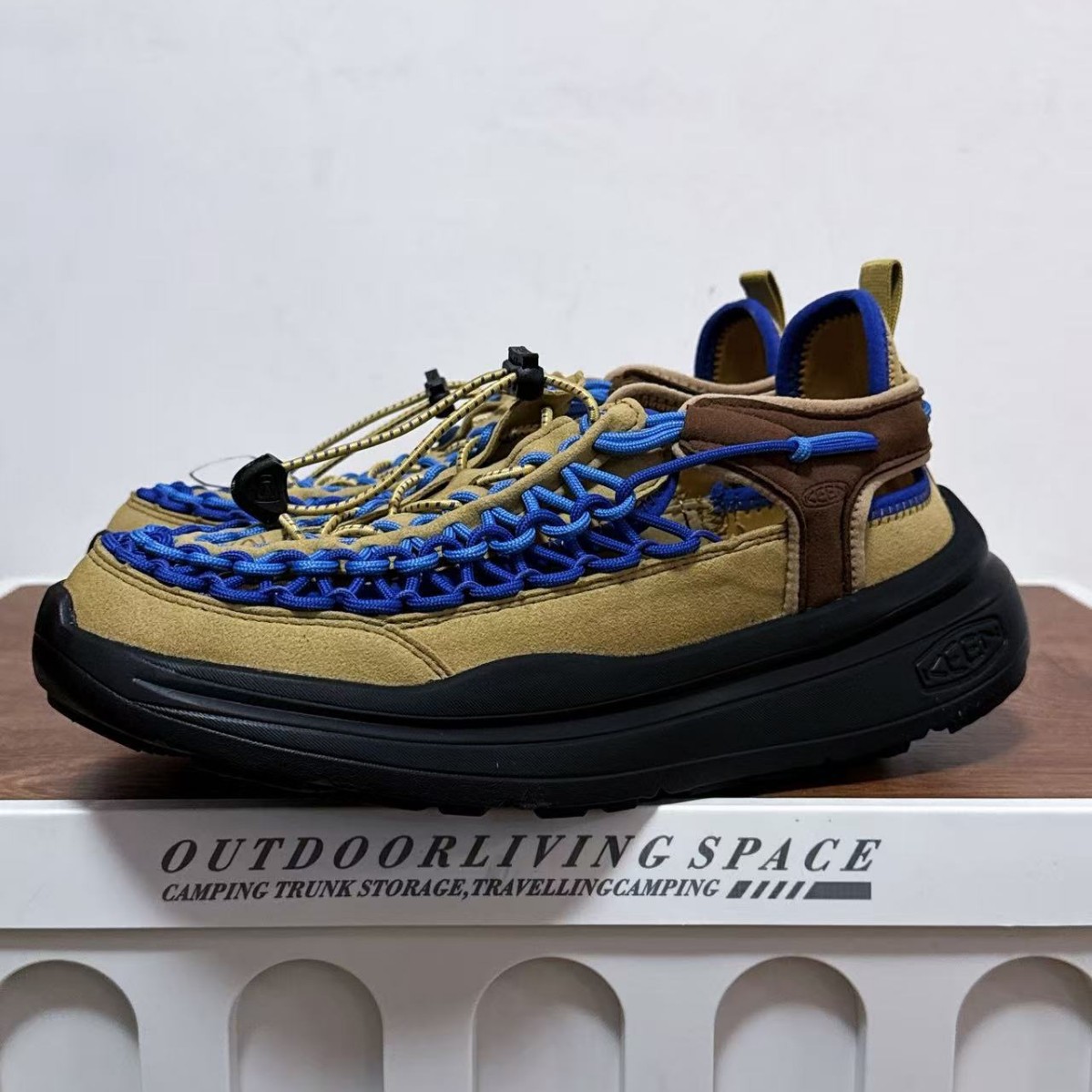 Koen Uneek Wk Thick-Soled Woven Rocking Sandals Summer Couple's Closed-Toe Sandals Beach Shoes Water Shoes