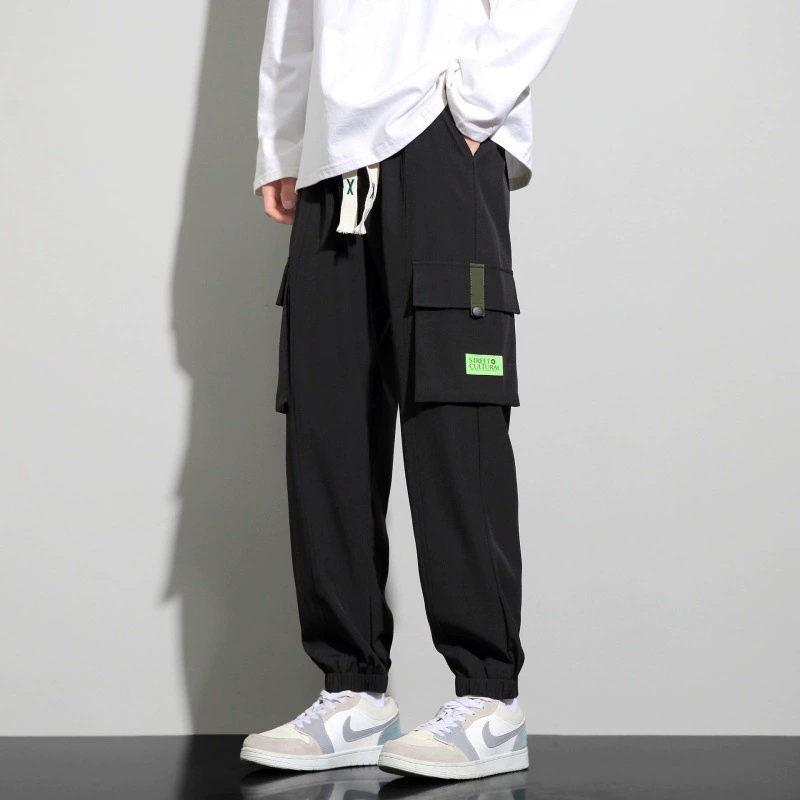 Повседневные брюки осенние новые мульти-карманные шаровары мужские модные японские свободные большие размеры 7XL комбинезоны мужские